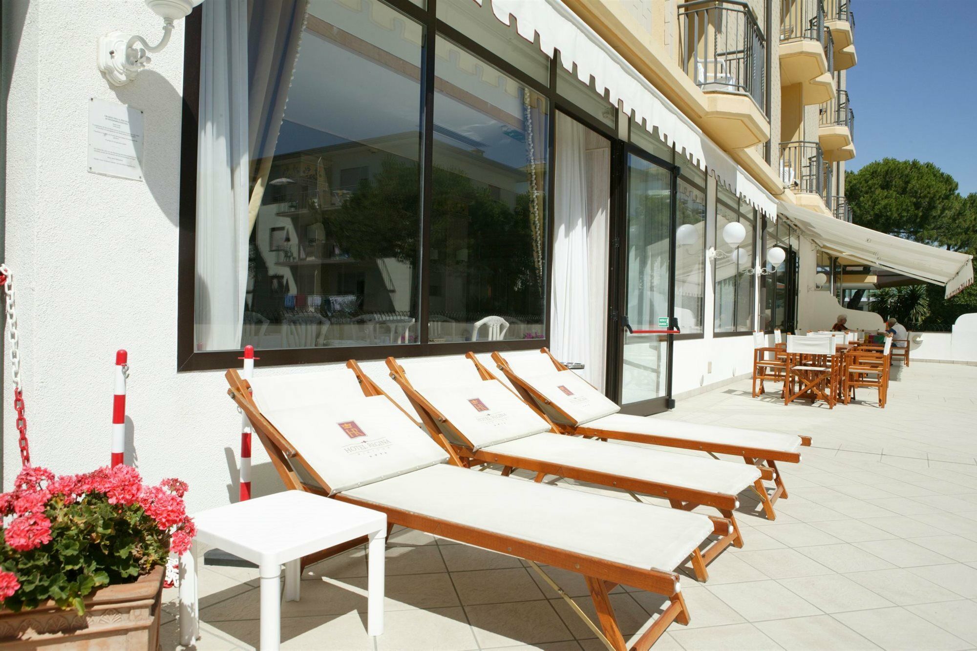 Palace Hotel Regina Bibione Bagian luar foto